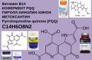 PQQ - Pyrroloquinoléine quinone (Vitamine B14)